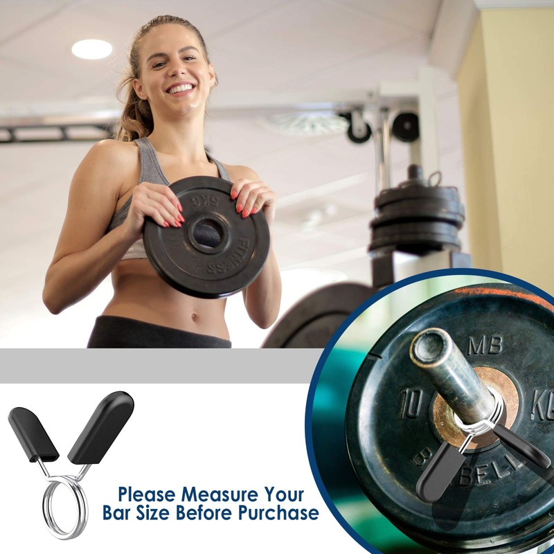 Simpeak Spring Clasps, Dumbbell Clasp for Dumbbells, 25 mm, 28