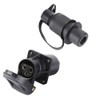 Etuker 3-Pin Plug & Socket 3-Pin Trailer Plug Socket 3-Pin