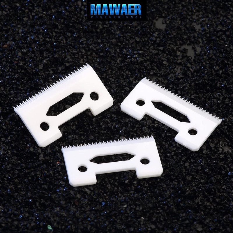 MAWAER Upgraded Universally Ceramic Stagger Tooth Blade for WAHL Hair