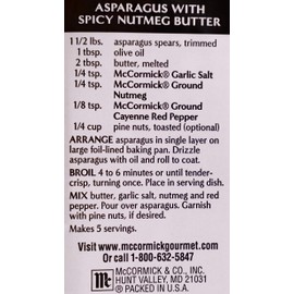 McCormick Gourmet Ground Nutmeg-9.75 oz