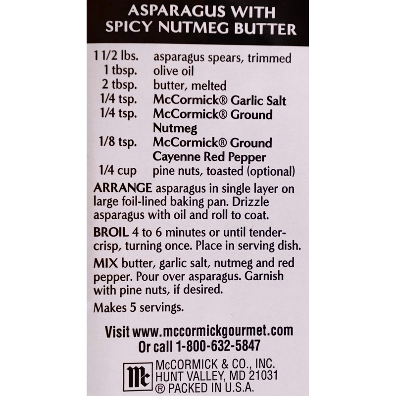 McCormick Gourmet Ground Nutmeg-9.75 oz