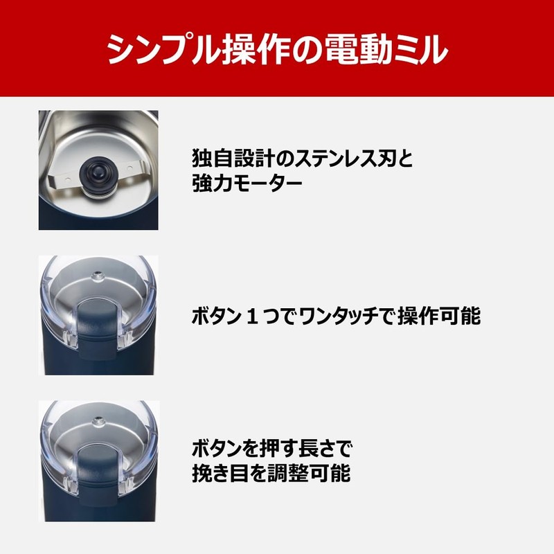 Melita ECG64-1L Electric Mill, Barrier Simple, Propeller Type