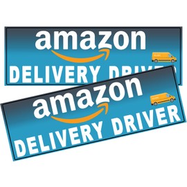 Miss Kiss Delivery Magnetic Signs for Vehicles, Delivery Driver Magnet for Car, Delivery Reflective Flex Delivery Car Magnet, Weather-Resistant, 11.8 x 8.1 Inch (White-Black 2 Pack)