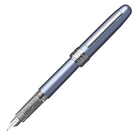 Platinum Plaisir Frosty Blue Fountain Pen (Medium)