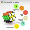 Vdealen Irregular Magic Cube Speed Cube Magic Cube Original, Smooth