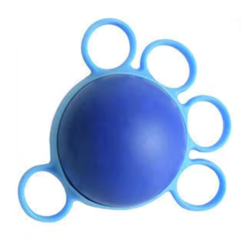 Finger Exerciser Ball Elastic PU Silicone Hand Therapy Grip Strengthener