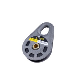 AEV Snatch Block Mid-Size/Full-Size - Breaking Strength: 52,000lbs Snatch Block can be Used with Both a Traditional Steel Cable or a Synthetic Winch line Max Cable Diameter: 7/16"