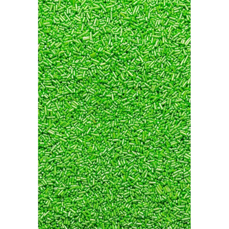 SPRINKLY - Glimmer Sugar Strands - Green - 30g