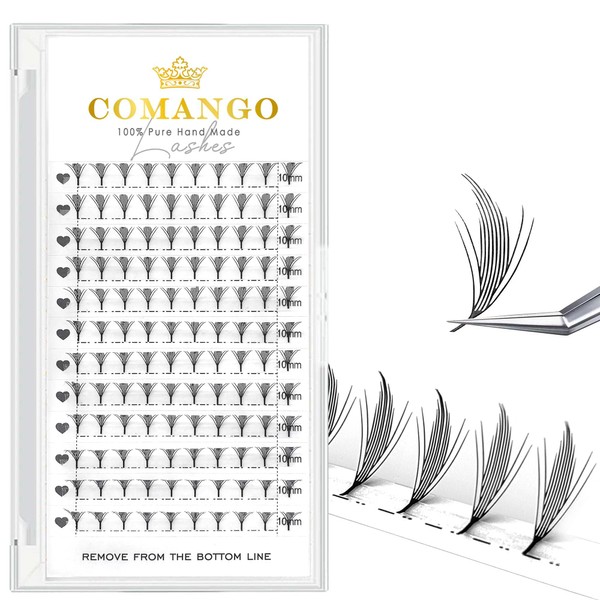 Pteris Lashes Extensions Anime Chunk Manga Lash Fans C/D Curl