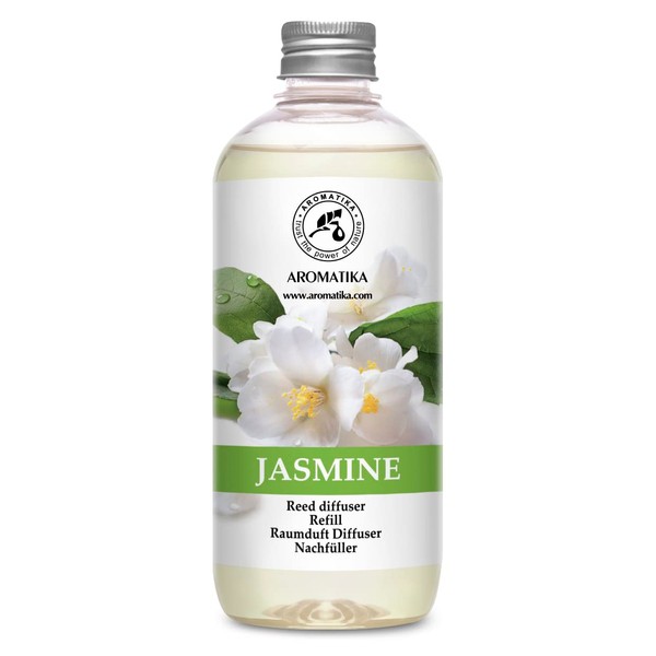 Jasmine Reed Diffuser Refill w/Natural Essential Jasmine Oil 17 Fl
