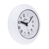 MPM Quality Design Bathroom Clock Plastic Quartz Movement Sweep 3-5