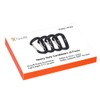 Favofit 12KN Heavy Duty Carabiner Clips, 4 Pack, Small Wiregate