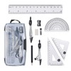 Vicloon Mathematics Geometry Sets, 10 Piece Math Set
