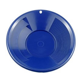 Sluice Monkey (2) 10" Blue Gold Pan Panning Kit with Sniffer & Vial