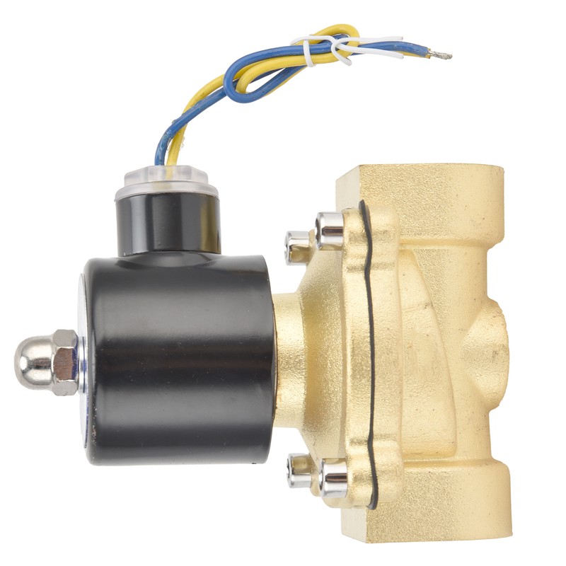 Normally Closed Solenoid Valve Brass Direct Acting Diaphragm Controlling Device