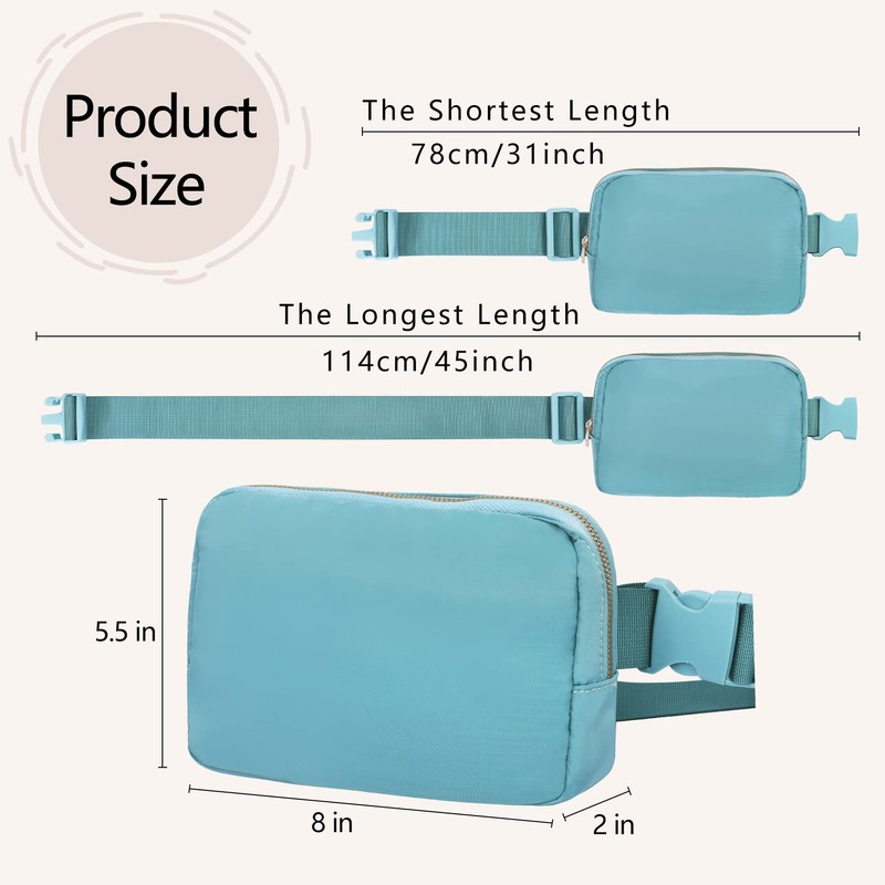 VOROLO Waist Pack for Running Fanny Pack for Women and