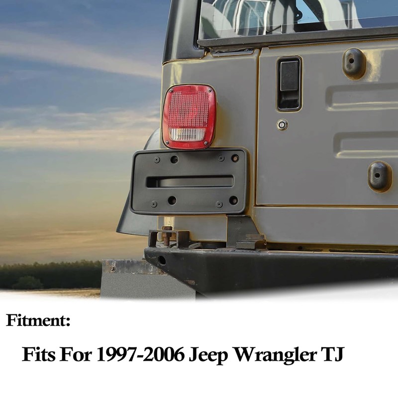KYYET Rear License Tag Plate Frame Bracket Holder Compatible with