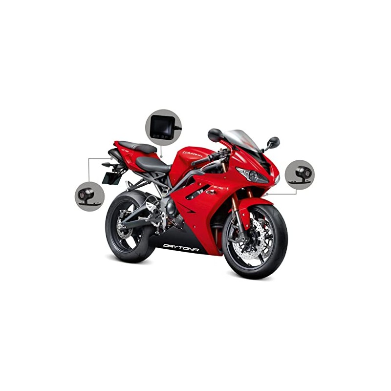 Sykik Rider RW1 Fully Water Resistance Camera System for Motorcycles.