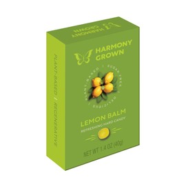 Stevita Harmony Grown Hard Candy, Lemon Balm - 1.4 oz Shake & Share Box - Sugar Free, Non-GMO, Keto Friendly - Made in Italy