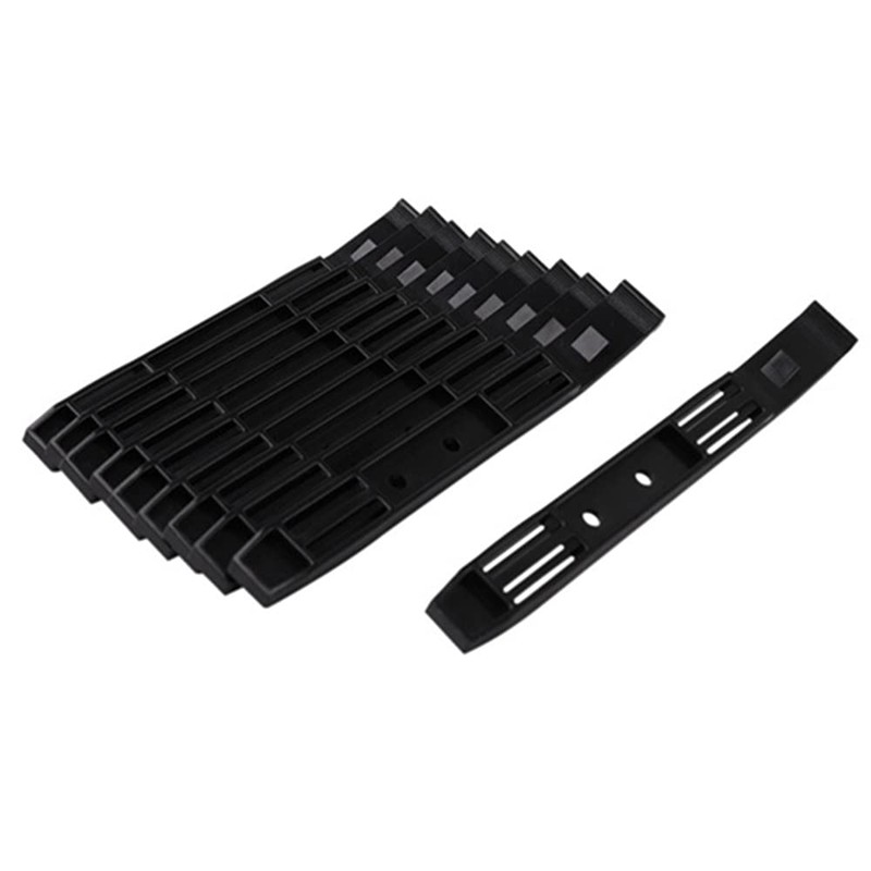 Huhebne 10 Pairs Hard Drive Rails Chassis Accessories Drive Plastic