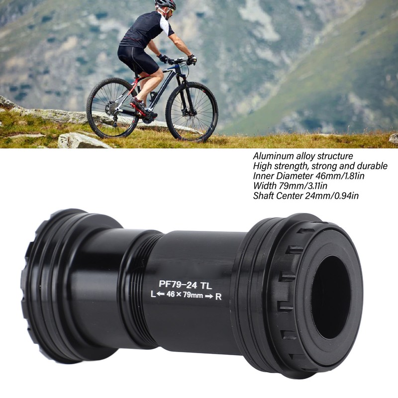 Bicycle Bottom Bike Square Taper Center Middle Shaft 46mm ID