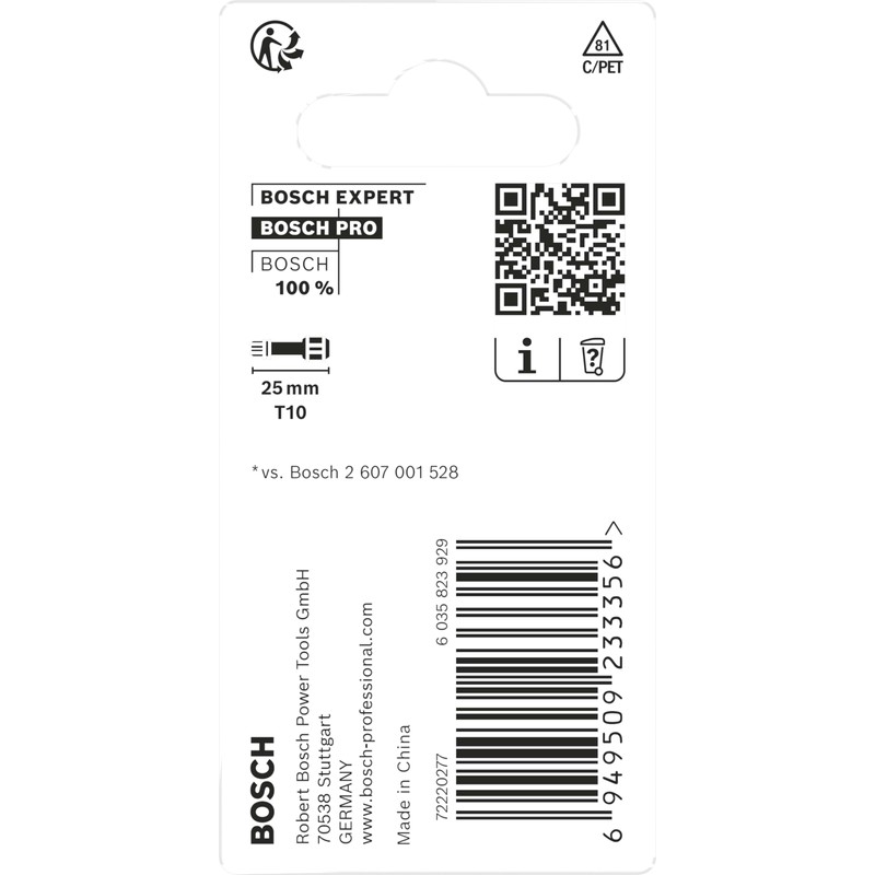 Bosch 2X PRO Torx Impact Bit (100 x 50 mm,