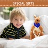 PLNVNVP Kangaroo Plush Toy, Cute Plush Toy, Kangaroo Holding Baby