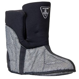 RefrigiWear Mens 1700LR Dri-Blaze Warm Moisture Wicking Extreme Pac Boot Liner (Black, Size 12 US)