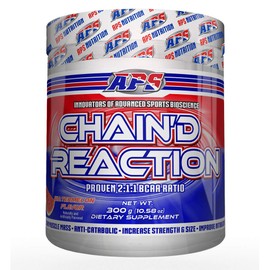 Chain'd Reaction - The Ultimate BCAA Amino Acid Recovery Aid for Muscle Growth, Watermelon, 300 Gram