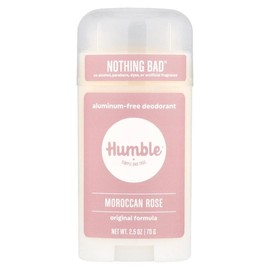 Humble Brands Aluminum-Free Deodorant, Moroccan Rose, 2.5 oz (70 g)