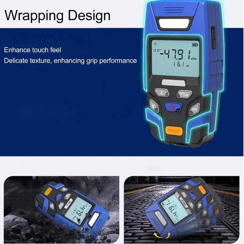 Optical Fiber Power Meter ‑70 To +6dBm Rechargeable Mini Fiber