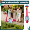 Soulchen 1 Set Summer Christmas Flamingo Costume Yard Outfit Decoration