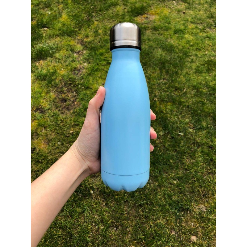 eBuyGB Stainless Steel Water Bottle Reusable Insulated Metal Double Walled,