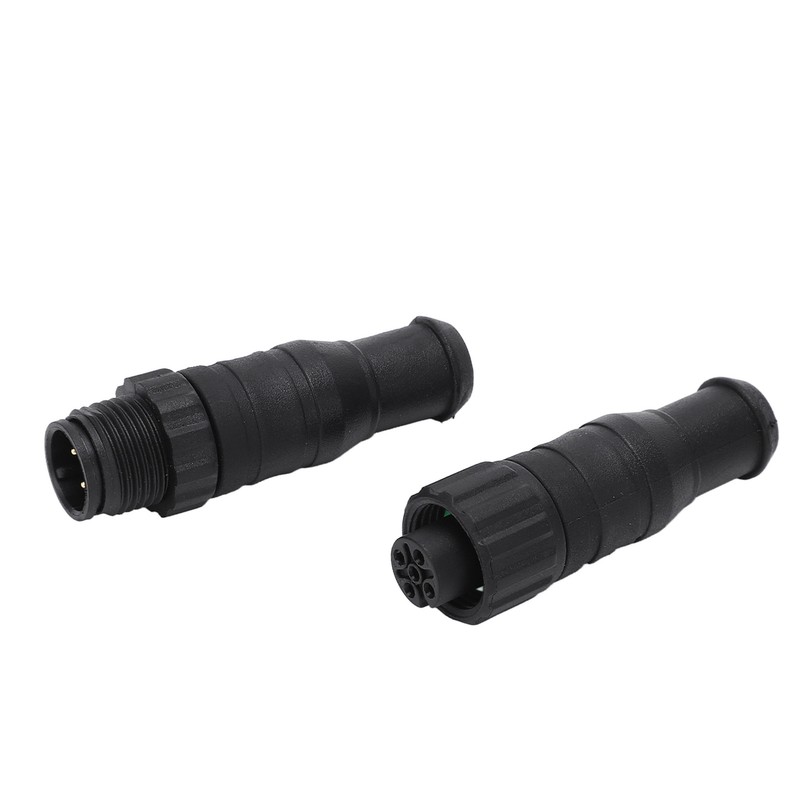 2PCS Marine for NMEA 2000 Terminators M12 Male Female 5