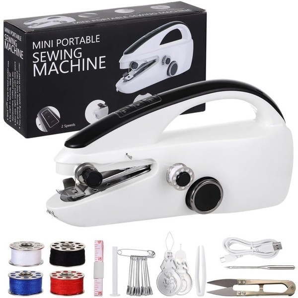 Sewing Machine, Sewing Machine for beginners, Two Modes, Portable Sewing