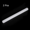 sourcing map 2pcs Fondant Rolling Pin PP 30cm x 2.5cm