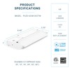 Parmida LED Technologies LED Swivel Under Cabinet Lighting, Hardwired or