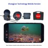 Split-Screen Live Streaming Fish Finder, Connect Wirelessly to Your Mobile
