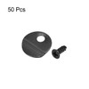 uxcell Frame Turn Button, 1/2" Metal Round with Screws for