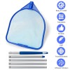 DONWELL Pool Cleaning Leaf Mesh with FiveSection Pop Buckle Lever
