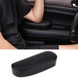 Extensor universal para apoyabrazos y apoyabrazos para codos, color negro, suave acolchado para apoyabrazos automático, altura ajustable para el lado del buceador, almohadillas de apoyo