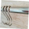 BUGUUYO 10pcs Stainless Steel S Hooks Hanging Hooks for Kitchenware