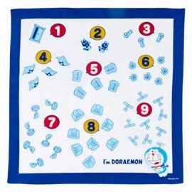 Sanrio Doraemon Educational Handkerchief Set of 3