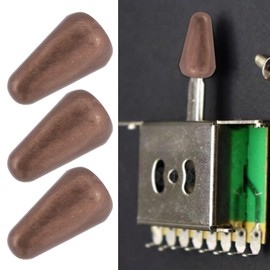 LT Easiyl 4pcs Guitar 5 Way Pickup Switch Tip Metal Switch Knob Compatible with Fender Strats Compatible with ST Guitars Compatible with Oak Grigsby Switch (Antique Copper Red)