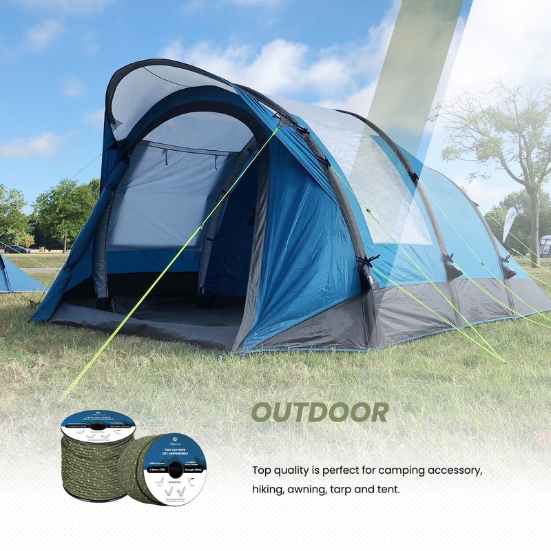 Abma Cord Guy Rope 4mm 30M Guy Line Tent Guide