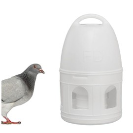 Panchitalk Bird Water Drinker, Pigeon Water Feeding Plastic Drinker Dispenser, 5L Pigeon Pet Water Pot Container, Water Automatic Feeders Dispenser Supplies