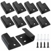 Bivethoi 10 Pcs Tile Display Wall Hanger, Stainless Steel Wall