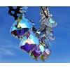 7 Designs of 12 Aurora Borealis AB Iridescent Prisms Chandelier
