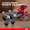 28mm Handlebar Risers Clamps Kit for Dirt Bike Motocross Enduro