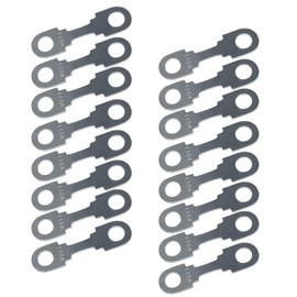 Strip Fuses Blade Fuse Strip Pack of 16 Car Fuse 30A 40A 50A 60A 70A 80A 100A 125A 150A 200A Maximum Voltage up to 32V, for Cars, Motorhomes (110A)